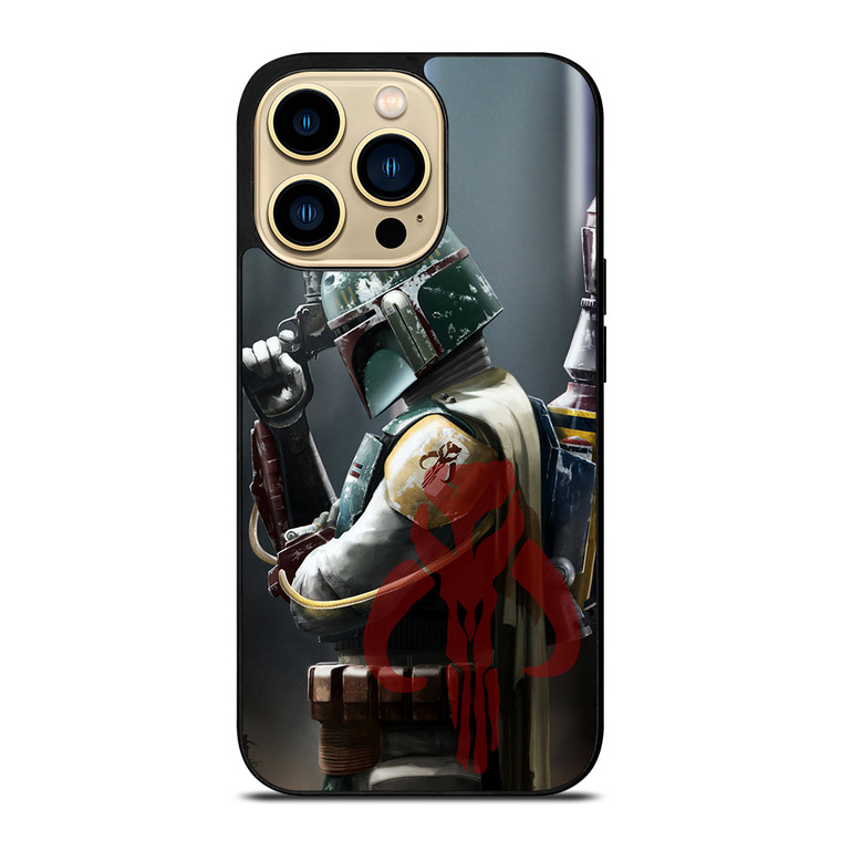STAR WARS BOBA FETT COOL iPhone 14 Pro Max Case Cover