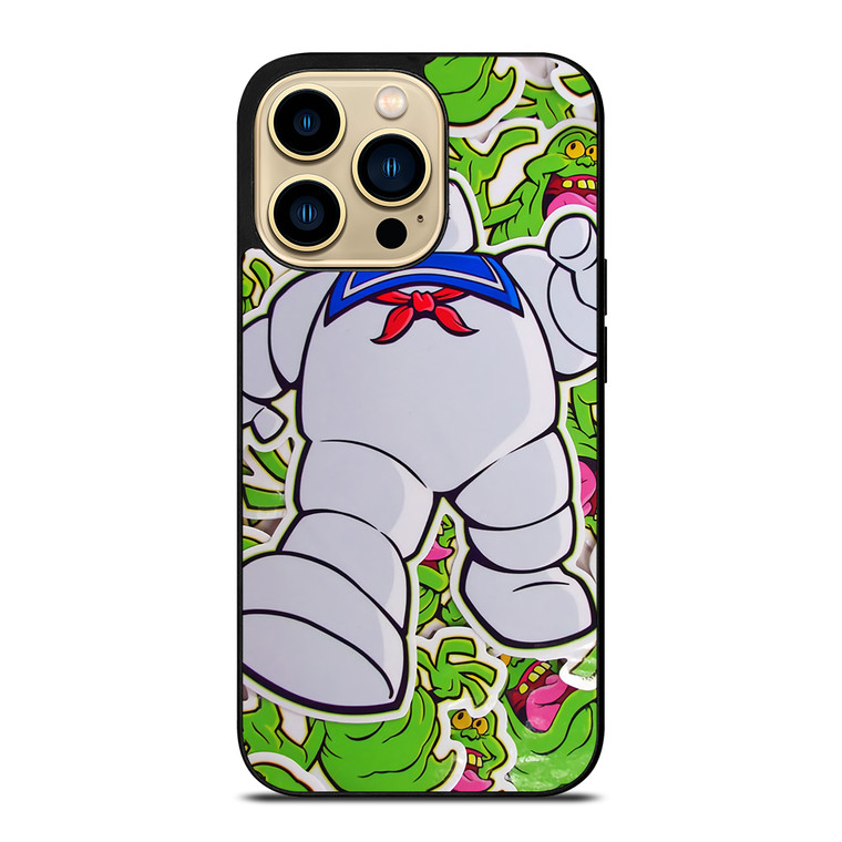 STAY PUFT AND SLIMER GHOSTBUSTER iPhone 14 Pro Max Case Cover
