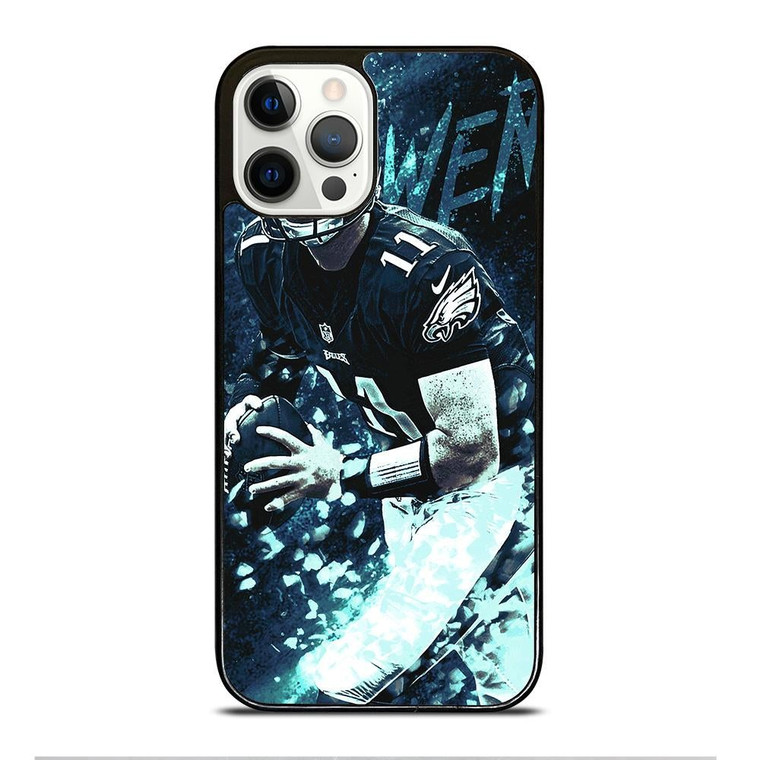 PHILADELPHIA EAGLES CARSON WENTZ iPhone 12 Pro Case Cover