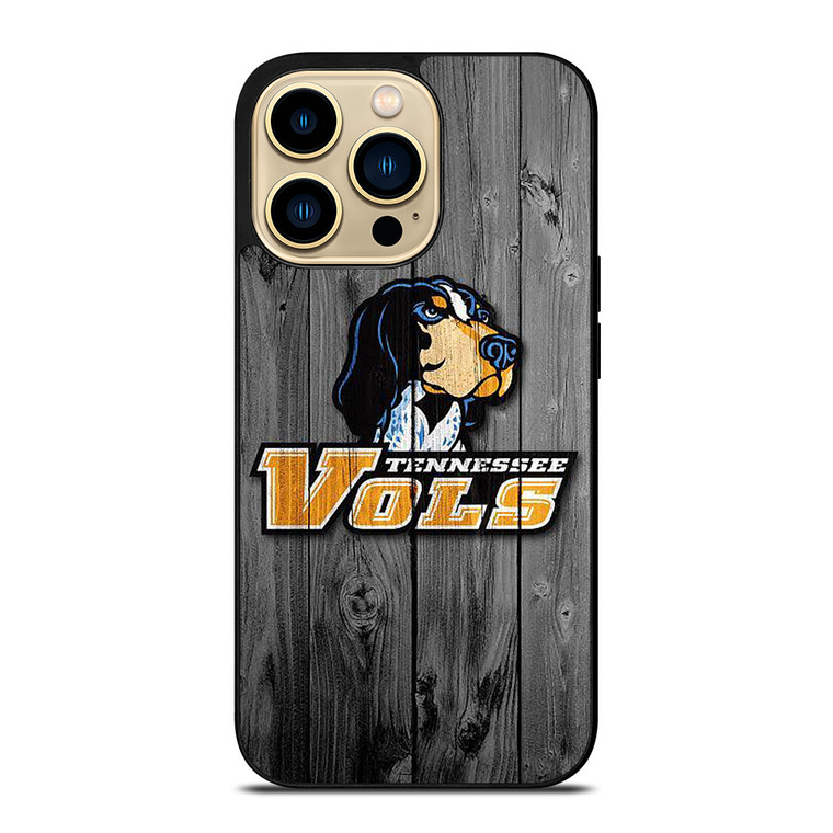 TENNESSEE VOLUNTEERS VOLS WOODEN LOGO iPhone 14 Pro Max Case Cover