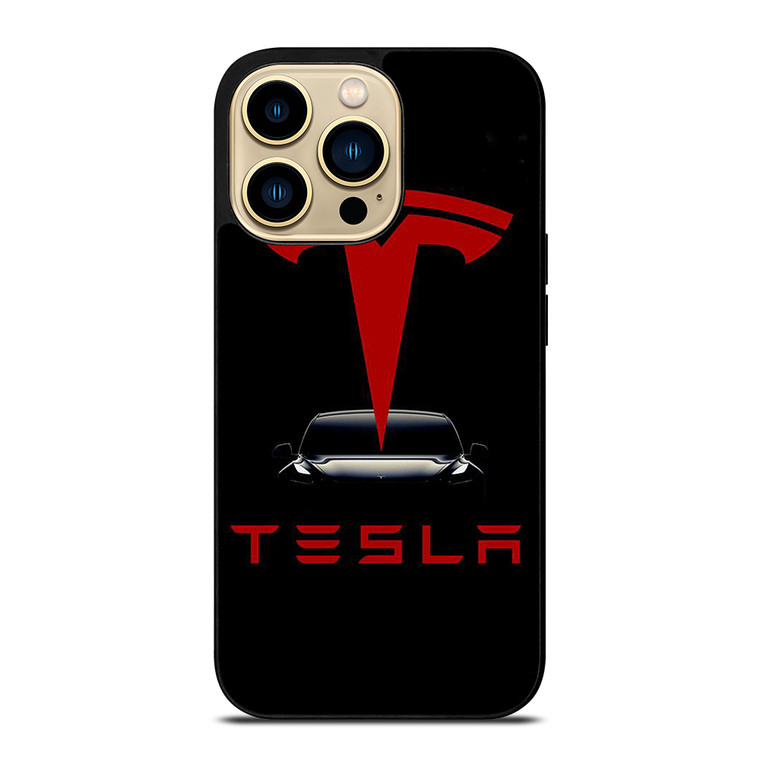 TESLA MOTORS LOGO iPhone 14 Pro Max Case Cover