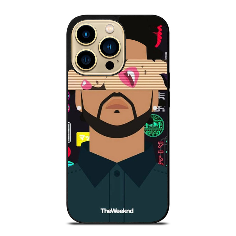 THE WEEKND XO CARTOON iPhone 14 Pro Max Case Cover