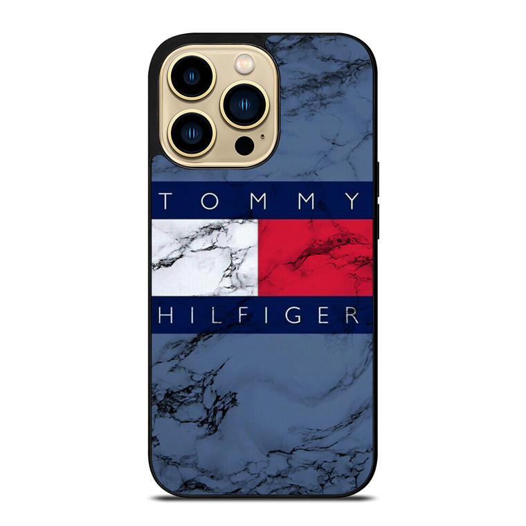 TOMMY HILFIGER MARBLE LOGO iPhone 14 Pro Max Case Cover