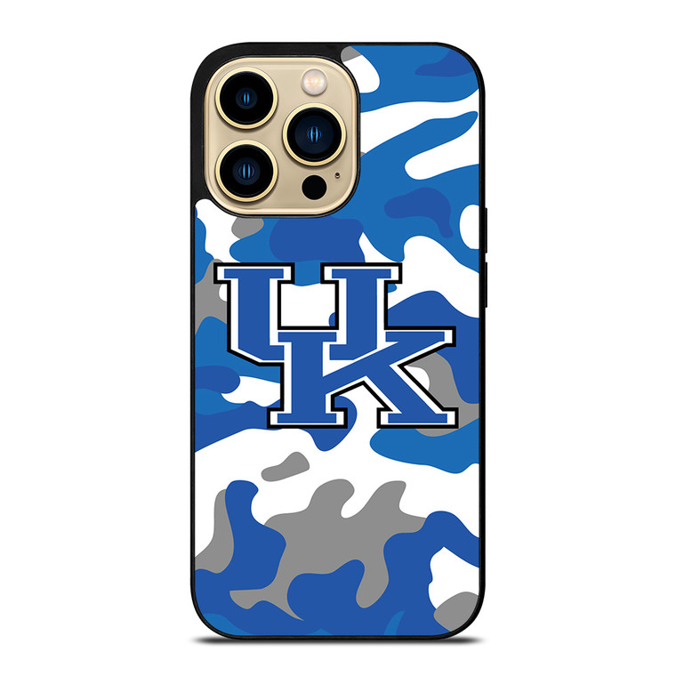UNIVERSITY OF KENTUCKY CAMO iPhone 14 Pro Max Case Cover
