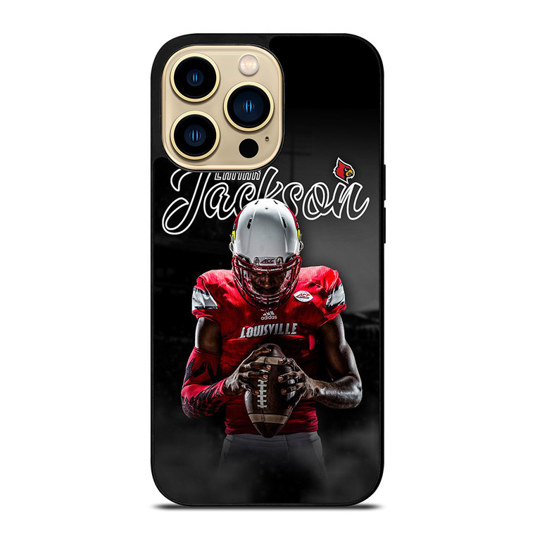 UNIVERSITY OF LOUISVILLE LAMAR JACKSON iPhone 14 Pro Max Case Cover