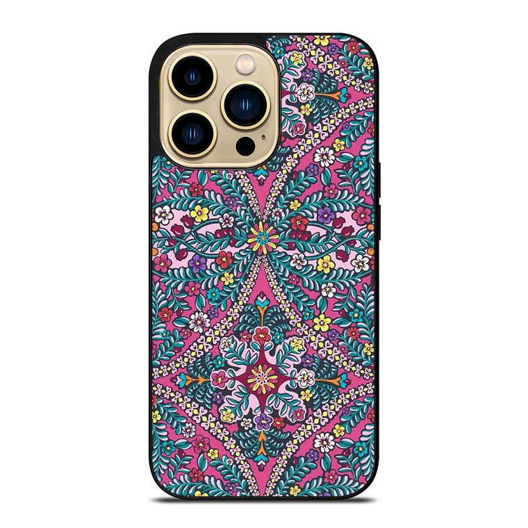 VERA BRADLEY FLOWER PATTERN 2 iPhone 14 Pro Max Case Cover