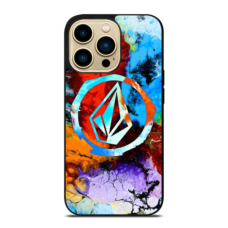 VOLCOM COLORFUL LOGO iPhone 14 Pro Max Case Cover