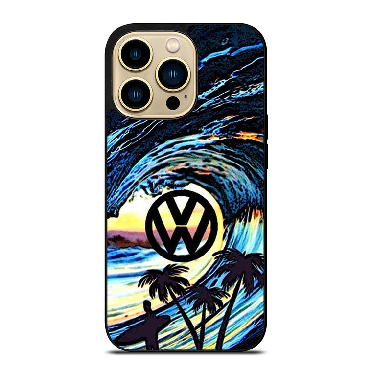 VOLKSWAGEN VW LOGO OCEAN iPhone 14 Pro Max Case Cover