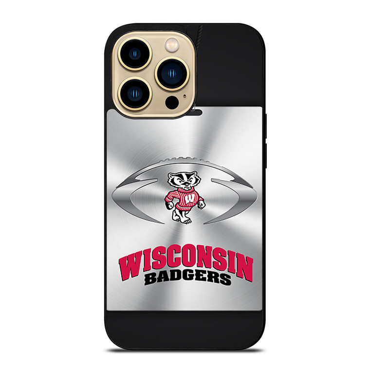 WISCONSIN BADGER NFL iPhone 14 Pro Max Case Cover