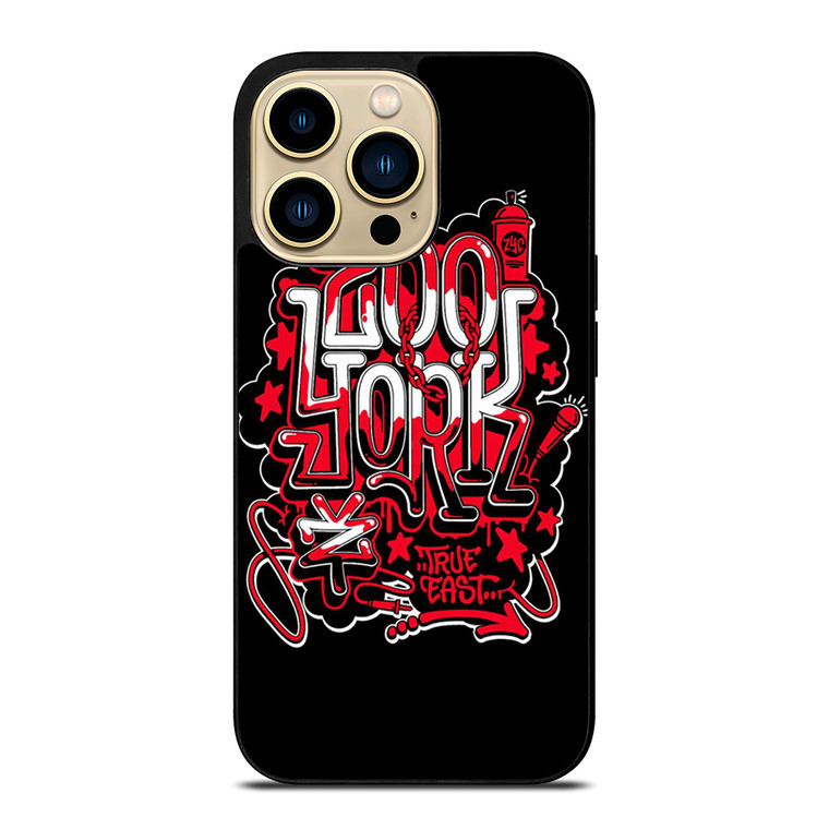 ZOO YORK LOGO TRUE EAST iPhone 14 Pro Max Case Cover