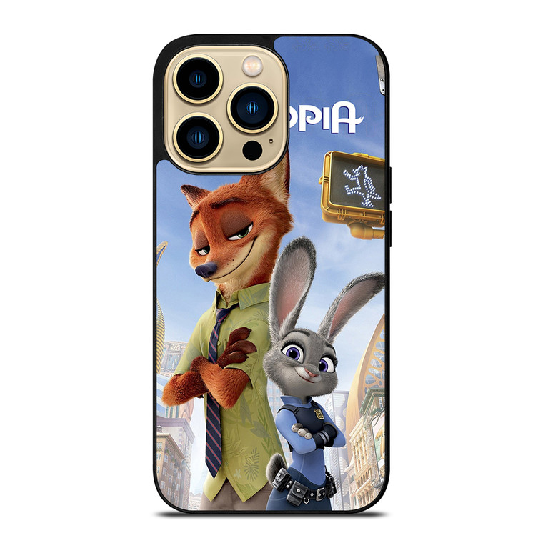 ZOOTOPIA NICK AND JUDY DISNEY iPhone 14 Pro Max Case Cover