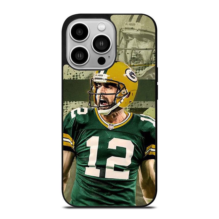 AARON RODGERS PACKERS FOOTBALL iPhone 14 Pro Case Cover