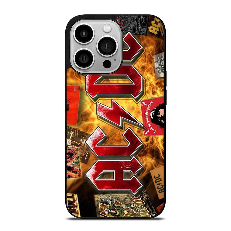 ACDC BAND LOGO ALBUM iPhone 14 Pro Case Cover