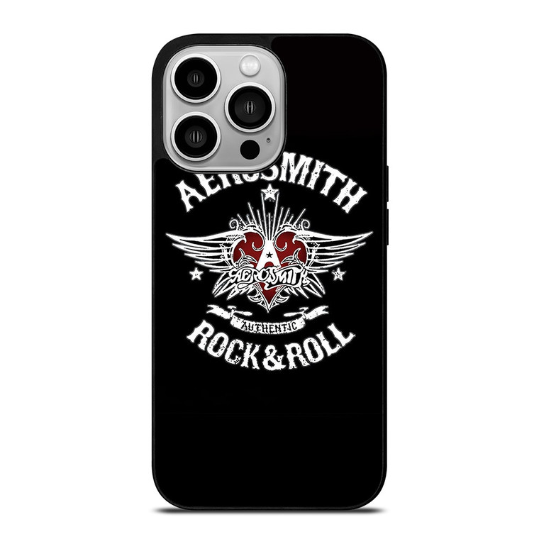 AEROSMITH ROCK AND ROLL BADGE iPhone 14 Pro Case Cover