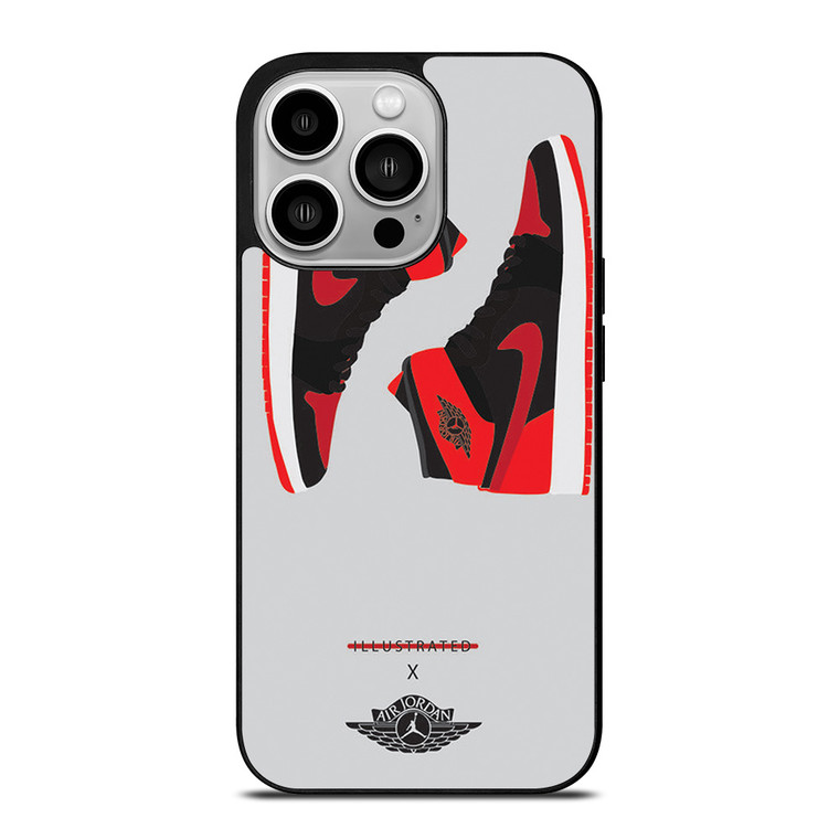 AIR JORDAN NIKE SNEAKERS SYMBOL iPhone 14 Pro Case Cover