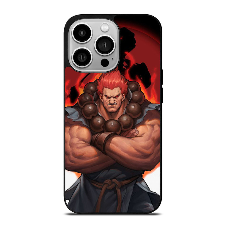 AKUMA GOUKI STREET FIGHTER ART iPhone 14 Pro Case Cover