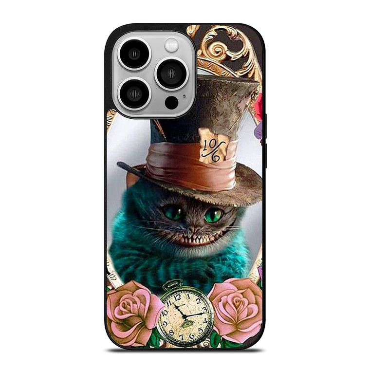 ALICE IN WONDERLAND CAT CUTE iPhone 14 Pro Case Cover