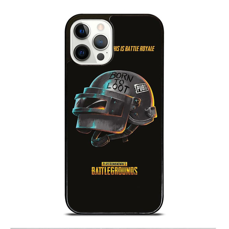 PUBG PLAYERUNKNOWN'S HELMET iPhone 12 Pro Case Cover