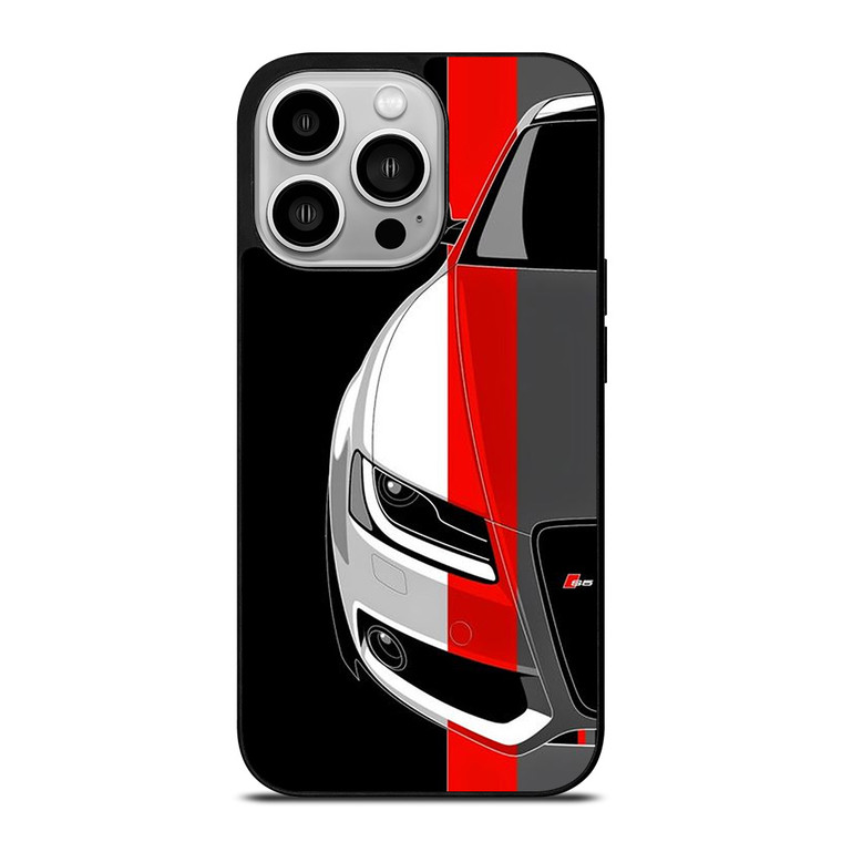 AUDI RS SERIES DRAWING iPhone 14 Pro Case Cover