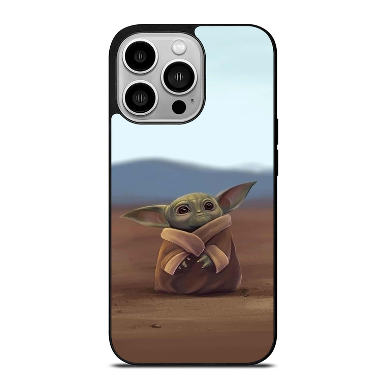 BABY YODA CUTE STAR WARS 2 iPhone 14 Pro Case Cover