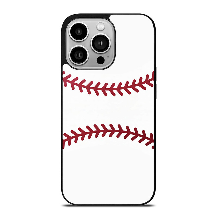 BASEBALL RED STITCHING iPhone 14 Pro Case Cover