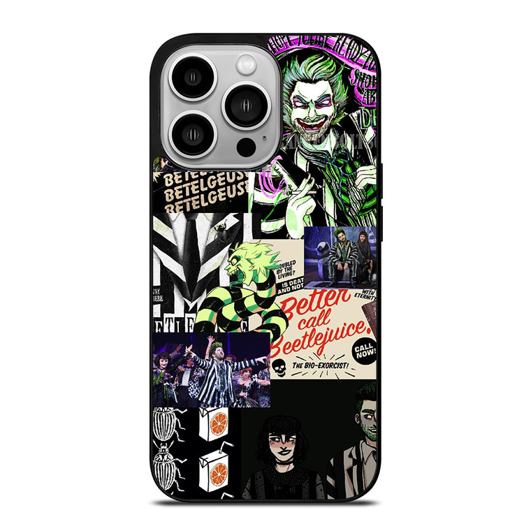 BEETLEJUICE COLLAGE iPhone 14 Pro Case Cover