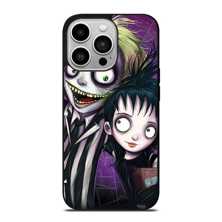 BEETLEJUICE TIM BURTON CARTOON 2 iPhone 14 Pro Case Cover