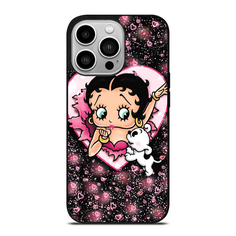 BETTY BOOP CUT LOVE iPhone 14 Pro Case Cover