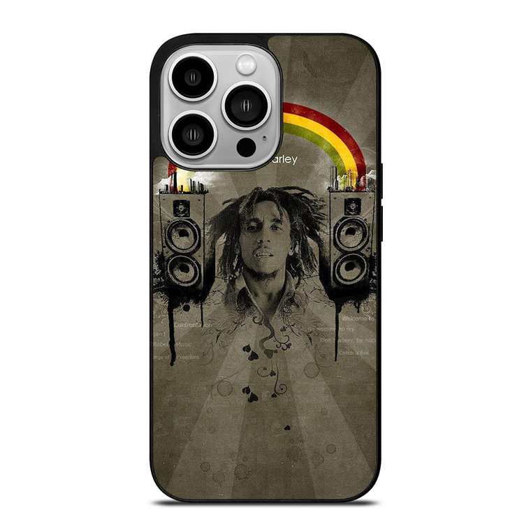 BOB MARLEY RASTA REGGAE ART iPhone 14 Pro Case Cover BOB MARLEY RASTA REGGAE ART iPhone 14 Pro Case Cover