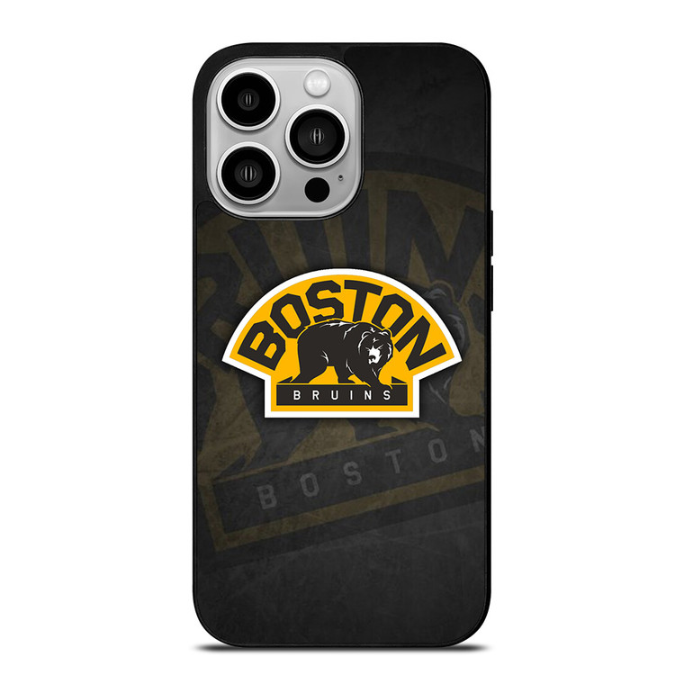 BOSTON BRUINS NHL TEAM iPhone 14 Pro Case Cover