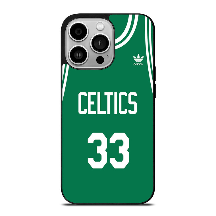 BOSTON CELTICS LARRY BIRD 33 JERSEY iPhone 14 Pro Case Cover