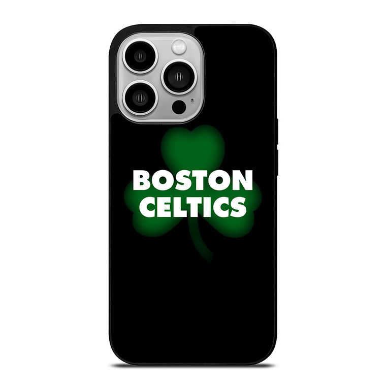 BOSTON CELTICS LEAF SYMBOL iPhone 14 Pro Case Cover