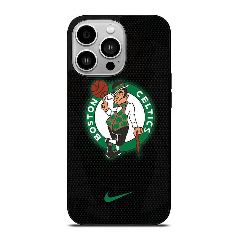 BOSTON CELTICS NIKE CARBON iPhone 14 Pro Case Cover