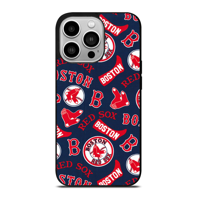 BOSTON RED SOX BASEBALL PATTERN iPhone 14 Pro Case Cover BOSTON RED SOX BASEBALL PATTERN iPhone 14 Pro Case Cover