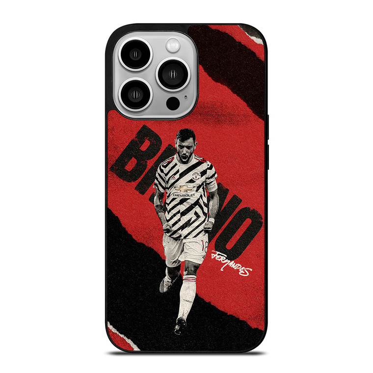 BRUNO FERNANDES MANCHESTER UNITED 3RD KIT iPhone 14 Pro Case Cover