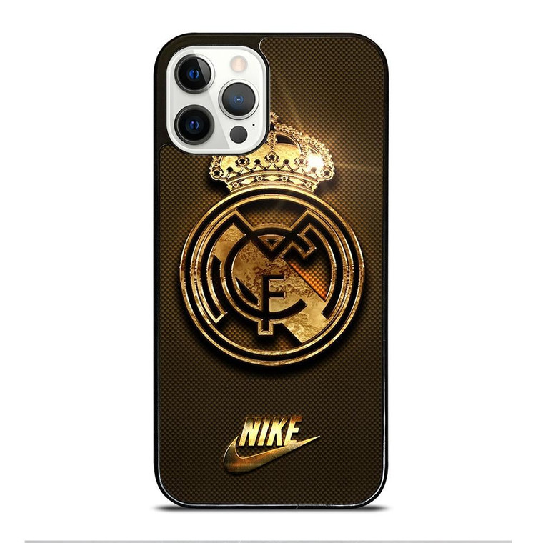 REAL MADRID GOLD LOGO iPhone 12 Pro Case Cover