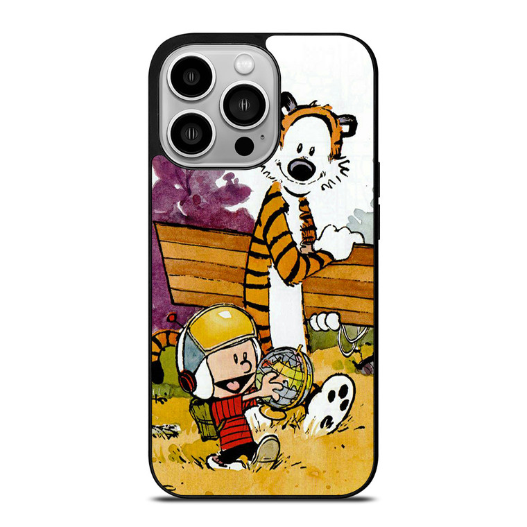 CALVIN AND HOBBES CARTOON iPhone 14 Pro Case Cover