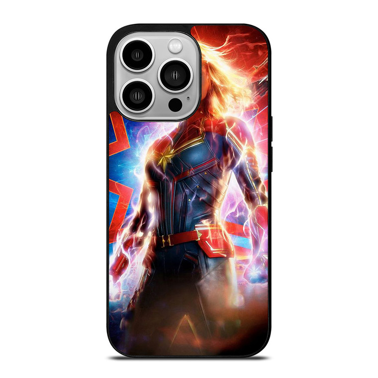 CAPTAIN MARVEL SUPER HERO iPhone 14 Pro Case Cover