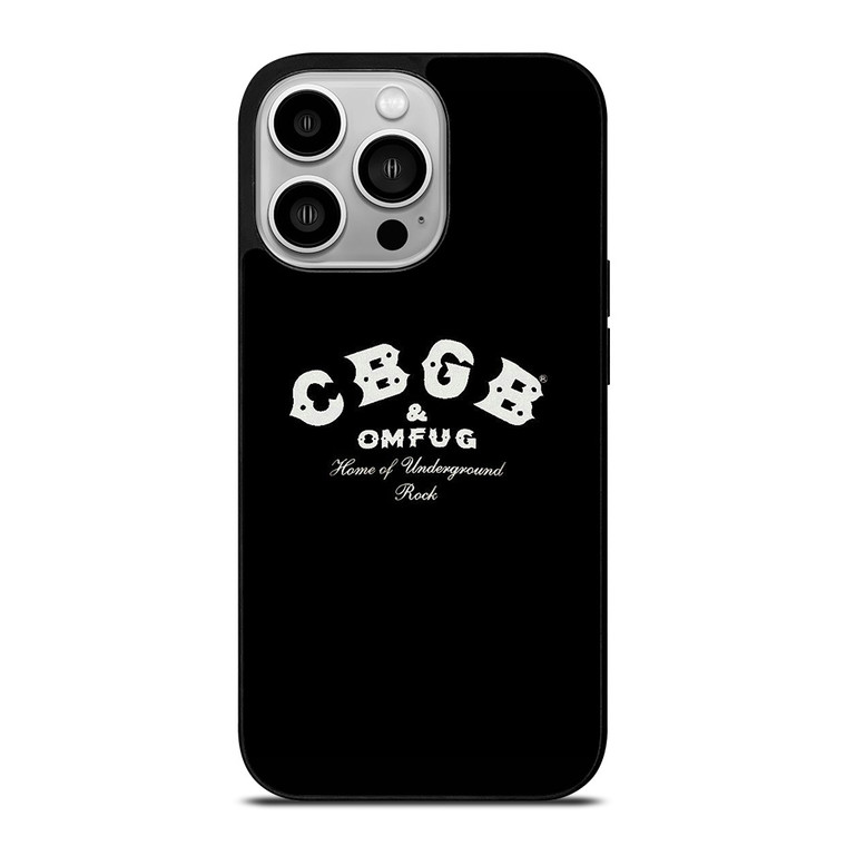 CBGB OMFUG UNDERGROUND ROCK 2 iPhone 14 Pro Case Cover
