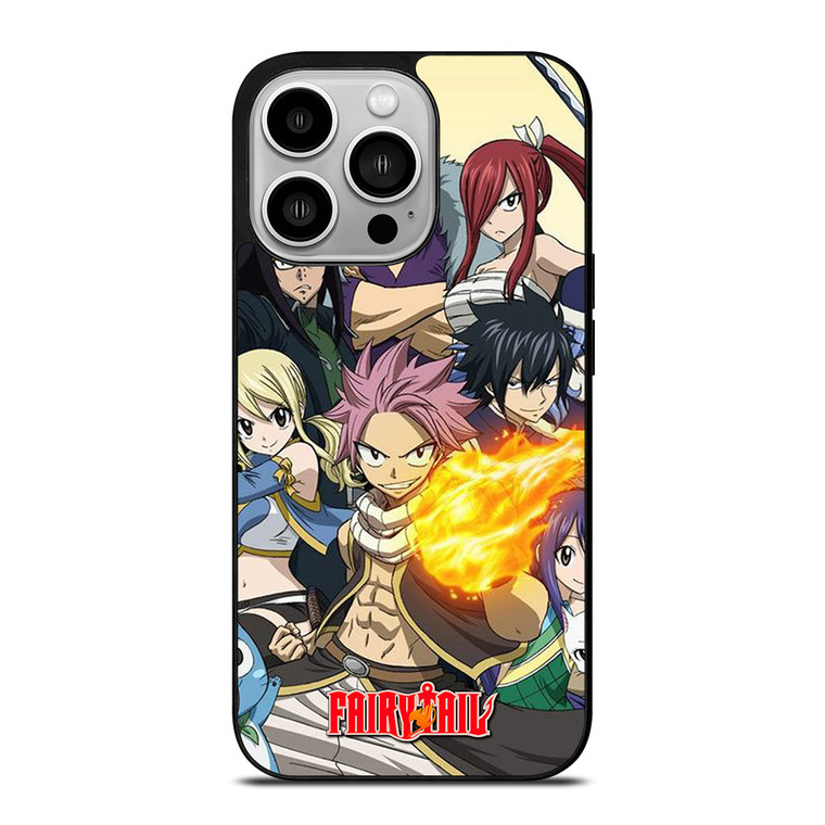 CHARACTER OF FAIRY TAIL ANIME iPhone 14 Pro Case Cover
