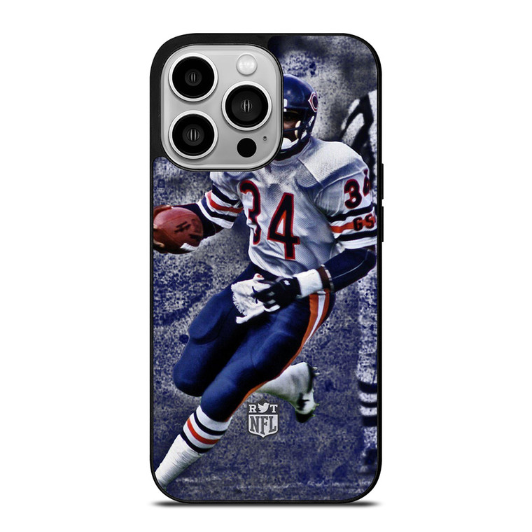 CHICAGO BEARS WALTER PAYTON NFL iPhone 14 Pro Case Cover