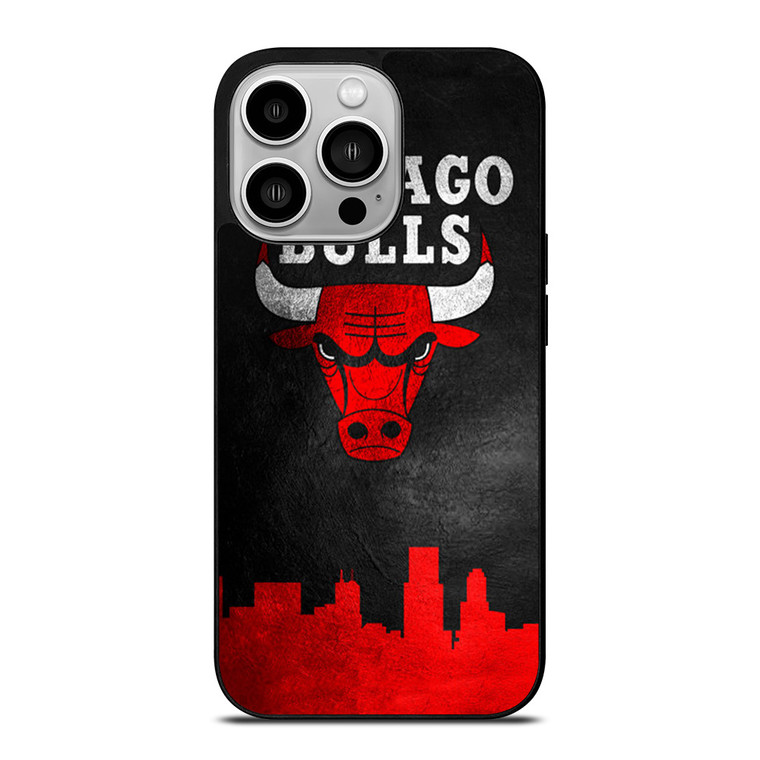 CHICAGO BULLS NBA LOGO iPhone 14 Pro Case Cover