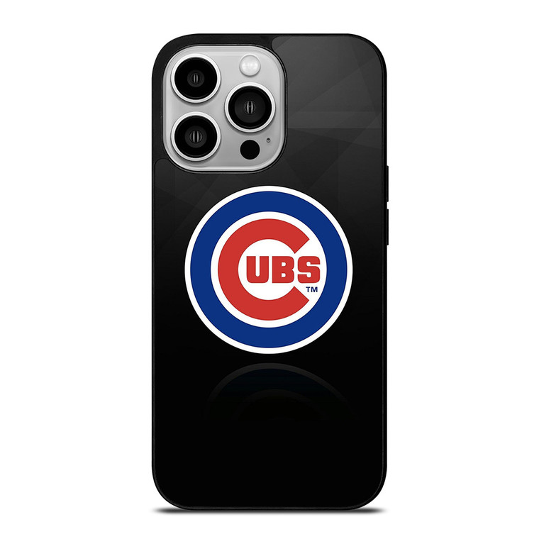 CHICAGO CUBS REFLECTED LOGO iPhone 14 Pro Case Cover