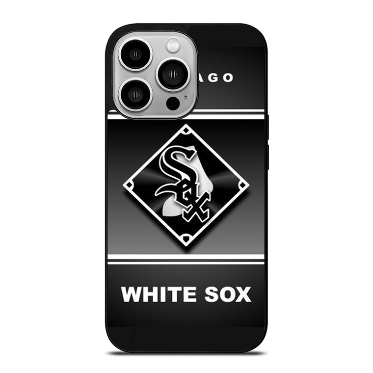 CHICAGO WHITE SOX BASEBALL SYMBOL iPhone 14 Pro Case Cover