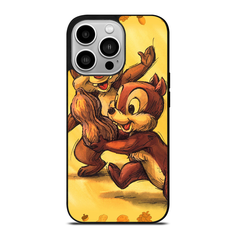CHIP AND DALE CARTOON iPhone 14 Pro Case Cover
