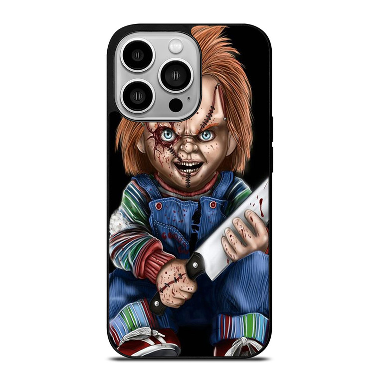 CHUCKY WITH KNIFE iPhone 14 Pro Case Cover