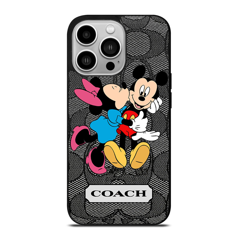 COACH MINNIE MICKEY MOUSE KISS iPhone 14 Pro Case Cover