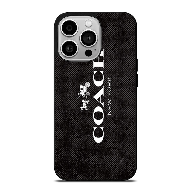 COACH NEW YORK SIGNATURE iPhone 14 Pro Case Cover