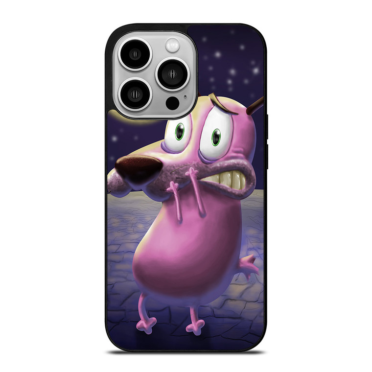 COURAGE THE COWARDLY DOG ART 2 iPhone 14 Pro Case Cover