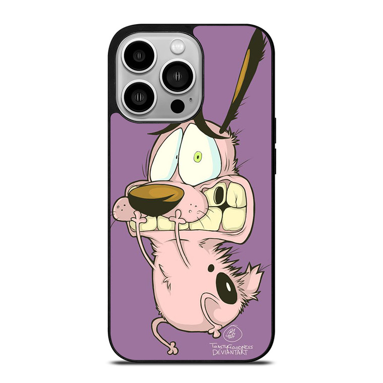 COURAGE THE COWARDLY DOG iPhone 14 Pro Case Cover